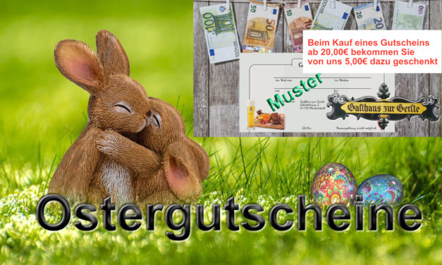 Ostergutscheine 2020