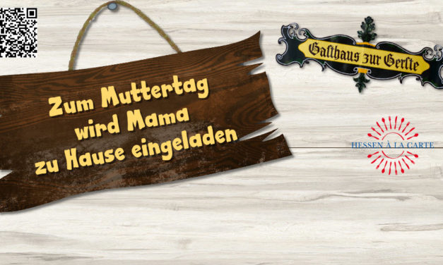 unser Angebot ab 8.Mai und Muttertag 2020