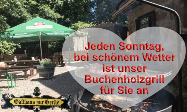 Biergartenzeit – Grillzeit 2020