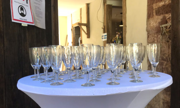 Hochzeit in der Gerste – im Biergarten